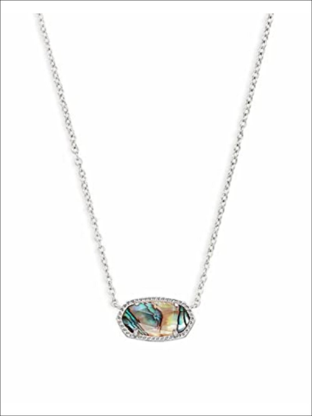 14k Gold-Plated Elisa Pendant Necklace 15in Cable Chain